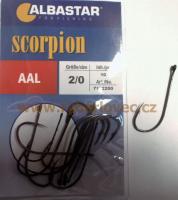 Háček ALBASTAR Scorpion AAL vel.1/0 10ks.